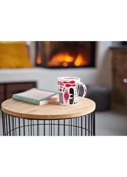 Eigenart Kubek &quot;Malaga&quot; w kolorze biało-czarno-czerwonym do herbaty - 500 ml ze sklepu Limango Polska w kategorii Dzbanki i zaparzacze - zdjęcie 187701732