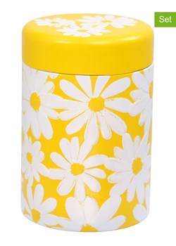 Eigenart Puszki (2 szt.) &quot;Daisy&quot; w kolorze żółto-białym na herbatę - 125 g ze sklepu Limango Polska w kategorii Dzbanki i zaparzacze - zdjęcie 187701741