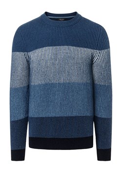 Maerz Muenchen Wełniany sweter w kolorze niebiesko-granatowym ze sklepu Limango Polska w kategorii Swetry męskie - zdjęcie 187701803