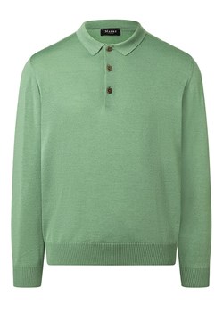 Maerz Muenchen Wełniany sweter w kolorze jasnozielonym ze sklepu Limango Polska w kategorii Swetry męskie - zdjęcie 187701883