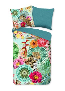 Hip Komplet pościeli satynowej &quot;Ximena&quot; w kolorze zielonym ze wzorem ze sklepu Limango Polska w kategorii Pościele - zdjęcie 187702032