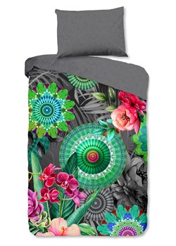 Hip Komplet pościeli satynowej &quot;Thirze&quot; w kolorze szarym ze wzorem ze sklepu Limango Polska w kategorii Pościele - zdjęcie 187702060