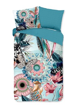 Hip Komplet pościeli satynowej &quot;Maximilian&quot; w kolorze jasnoróżowo-błękitnym ze sklepu Limango Polska w kategorii Pościele - zdjęcie 187702111