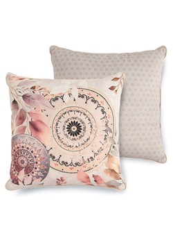 Hip Poduszka &quot;Afina&quot; w kolorze jasnoróżowo-jasnoszarym ze sklepu Limango Polska w kategorii Poduszki dekoracyjne - zdjęcie 187702284