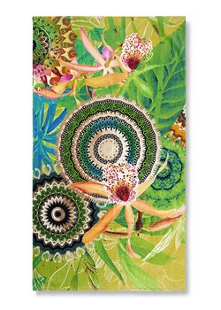 Hip Ręcznik plażowy &quot;Yissa&quot; w kolorze zielonym ze sklepu Limango Polska w kategorii Ręczniki - zdjęcie 187702341