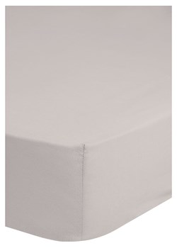 Good Morning Satynowe prześcieradło w kolorze beżowym na gumce ze sklepu Limango Polska w kategorii Prześcieradła - zdjęcie 187702402