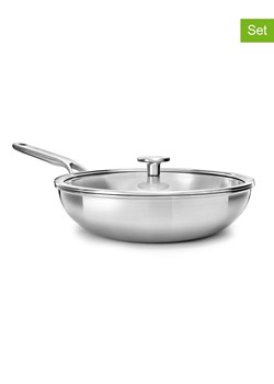 KitchenAid 2-częściowy zestaw &quot;Multi-Ply&quot; - Ø 28 cm ze sklepu Limango Polska w kategorii Garnki - zdjęcie 187702550