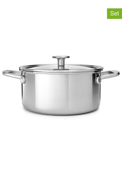 KitchenAid 2-częściowy zestaw &quot;Multi-Ply&quot; - Ø 24 cm ze sklepu Limango Polska w kategorii Garnki - zdjęcie 187702592