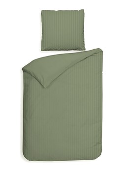 Heckett Lane Komplet pościeli satynowej &quot;Banda&quot; w kolorze zielonym ze sklepu Limango Polska w kategorii Pościele - zdjęcie 187703060