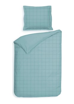 Heckett Lane Komplet pościeli satynowej &quot;Diamante&quot; w kolorze błękitnym ze sklepu Limango Polska w kategorii Pościele - zdjęcie 187703120