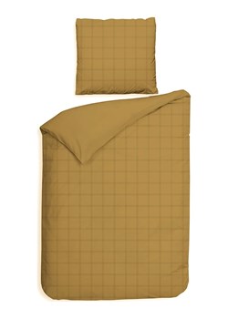 Heckett Lane Komplet pościeli satynowej &quot;Diamante&quot; w kolorze złotym ze sklepu Limango Polska w kategorii Pościele - zdjęcie 187703154