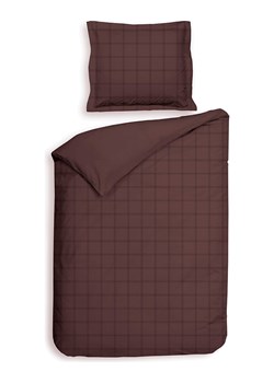 Heckett Lane Komplet pościeli satynowej &quot;Diamante&quot; w kolorze brązowym ze sklepu Limango Polska w kategorii Pościele - zdjęcie 187703160