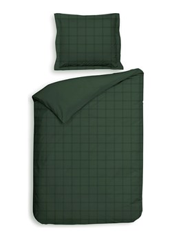 Heckett Lane Komplet pościeli satynowej &quot;Diamante&quot; w kolorze zielonym ze sklepu Limango Polska w kategorii Pościele - zdjęcie 187703171