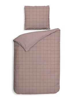 Heckett Lane Komplet pościeli satynowej &quot;Diamante&quot; w kolorze jasnoróżowym ze sklepu Limango Polska w kategorii Pościele - zdjęcie 187703182