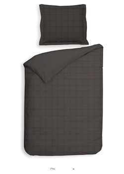 Heckett Lane Komplet pościeli satynowej &quot;Diamante&quot; w kolorze antracytowym ze sklepu Limango Polska w kategorii Pościele - zdjęcie 187703192