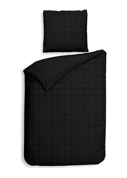 Heckett Lane Komplet pościeli satynowej &quot;Diamante&quot; w kolorze czarnym ze sklepu Limango Polska w kategorii Pościele - zdjęcie 187703204