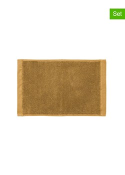 HNL Ręczniki (3 szt.) &quot;Premium&quot; w kolorze musztardowym dla gości ze sklepu Limango Polska w kategorii Ręczniki - zdjęcie 187703723