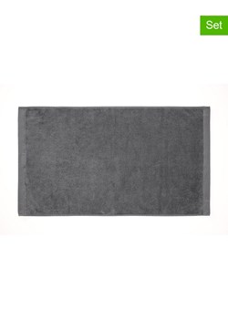 HNL Ręczniki kąpielowe (2 szt.) &quot;Premium&quot; w kolorze antracytowym ze sklepu Limango Polska w kategorii Ręczniki - zdjęcie 187703780