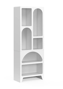 IDOMYA Essentials Regał stojący w kolorze białym - 60 x 160 x 30 cm ze sklepu Limango Polska w kategorii Regały i witryny - zdjęcie 187705123