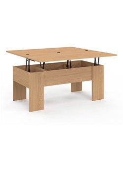 IDOMYA Factory Ława &quot;Albane&quot; w kolorze jasnobrązowym - 100 x 45 x 50 cm ze sklepu Limango Polska w kategorii Stoliki kawowe - zdjęcie 187705900