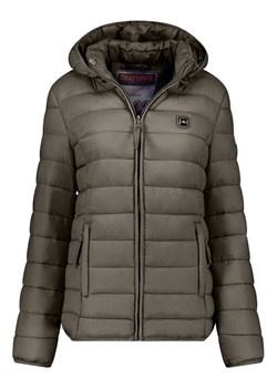 ANAPURNA Kurtka pikowana &quot;Akitalana Hood&quot; w kolorze khaki ze sklepu Limango Polska w kategorii Kurtki damskie - zdjęcie 187707312