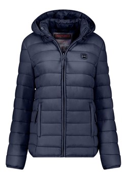 ANAPURNA Kurtka pikowana &quot;Akitalana Hood&quot; w kolorze granatowym ze sklepu Limango Polska w kategorii Kurtki damskie - zdjęcie 187707321