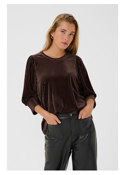 Kaffe Bluzka w kolorze ciemnobrązowym ze sklepu Limango Polska w kategorii Bluzki damskie - zdjęcie 187707740