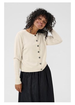Kaffe Kardigan w kolorze kremowym ze sklepu Limango Polska w kategorii Swetry damskie - zdjęcie 187707813