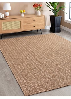 ABERTO DESIGN Dywan w kolorze jasnobrązowym z juty ze sklepu Limango Polska w kategorii Dywany - zdjęcie 187707924