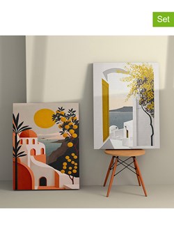 ABERTO DESIGN Druki (2 szt.) na płótnie ze sklepu Limango Polska w kategorii Obrazy - zdjęcie 187708004