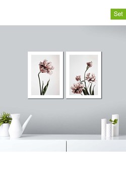 ABERTO DESIGN Druki artystyczne (2 szt.) w ramce - 30 x 40 cm ze sklepu Limango Polska w kategorii Obrazy - zdjęcie 187708013
