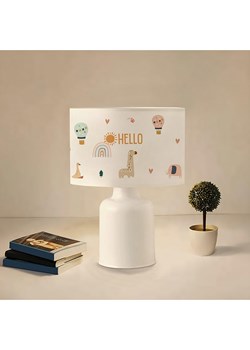 ABERTO DESIGN Lampa stołowa w kolorze kremowo-białym - wys. 32 x Ø 24 cm ze sklepu Limango Polska w kategorii Oświetlenie - zdjęcie 187708530