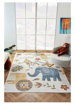 ABERTO DESIGN Dywan w kolorze kremowym ze wzorem ze sklepu Limango Polska w kategorii Tekstylia dziecięce - zdjęcie 187708782