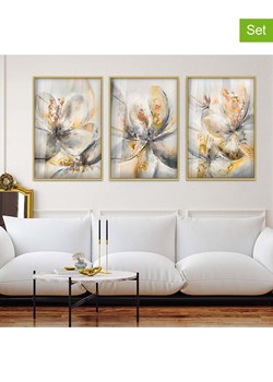 ABERTO DESIGN Druki (3 szt.) na szkle w ramce ze sklepu Limango Polska w kategorii Obrazy - zdjęcie 187709390