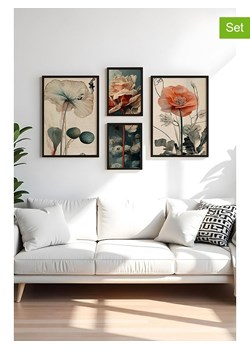 ABERTO DESIGN Druki artystyczne (4 szt.) w ramce ze sklepu Limango Polska w kategorii Obrazy - zdjęcie 187709394