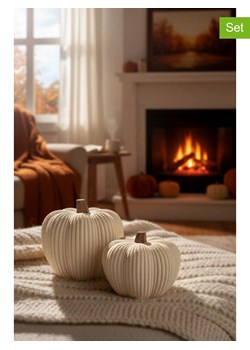 ABERTO DESIGN Dekoracje (2 szt.) w kolorze kremowym ze sklepu Limango Polska w kategorii Dekoracje - zdjęcie 187709934