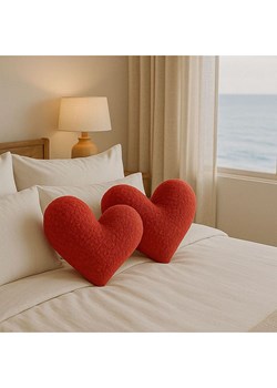 ABERTO DESIGN Poduszka w kolorze czerwonym ze sklepu Limango Polska w kategorii Poduszki dekoracyjne - zdjęcie 187710163