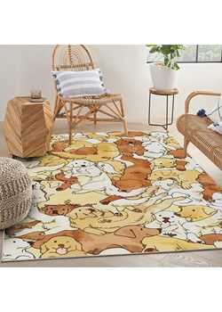 ABERTO DESIGN Dywan w kolorze jasnobrązowo-białym ze sklepu Limango Polska w kategorii Dywany - zdjęcie 187710440