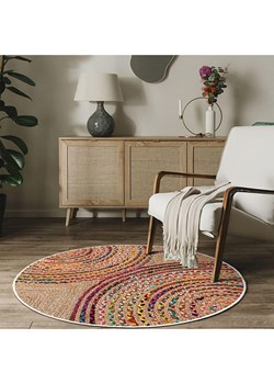 ABERTO DESIGN Dywan w kolorze beżowym ze wzorem ze sklepu Limango Polska w kategorii Dywany - zdjęcie 187710503