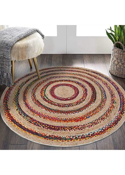 ABERTO DESIGN Dywan w kolorze beżowo-czerwonym ze sklepu Limango Polska w kategorii Dywany - zdjęcie 187710524