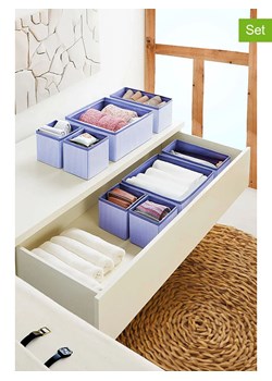 ABERTO DESIGN Organizery (4 szt.) w kolorze niebieskim do szuflad ze sklepu Limango Polska w kategorii Akcesoria i przechowywanie - zdjęcie 187710633