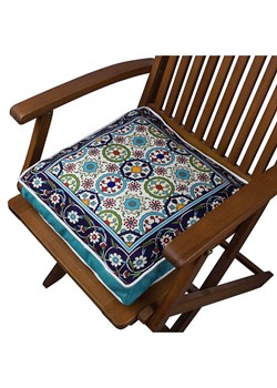 ABERTO DESIGN Poduszka w kolorze turkusowym ze sklepu Limango Polska w kategorii Poduszki dekoracyjne - zdjęcie 187710650