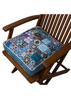 ABERTO DESIGN Poduszka w kolorze turkusowym ze sklepu Limango Polska w kategorii Poduszki dekoracyjne - zdjęcie 187710653