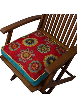 ABERTO DESIGN Poduszka w kolorze czerwonym ze sklepu Limango Polska w kategorii Poduszki dekoracyjne - zdjęcie 187710662