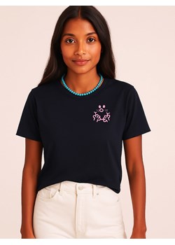 WOOOP Koszulka w kolorze granatowym ze sklepu Limango Polska w kategorii Bluzki damskie - zdjęcie 187710702