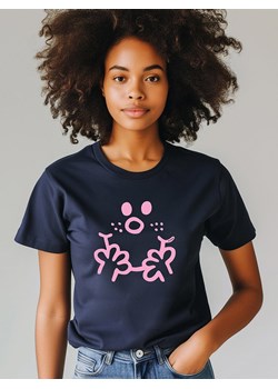 WOOOP Koszulka w kolorze granatowym ze sklepu Limango Polska w kategorii Bluzki damskie - zdjęcie 187710711