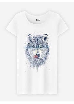 WOOOP Koszulka &quot;Dinner Time&quot; w kolorze białym ze sklepu Limango Polska w kategorii Bluzki damskie - zdjęcie 187710713