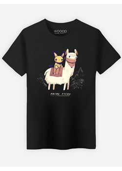 WOOOP Koszulka &quot;Machu Pichu&quot; w kolorze czarnym ze sklepu Limango Polska w kategorii T-shirty męskie - zdjęcie 187710782