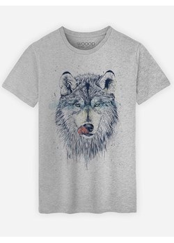 WOOOP Koszulka w kolorze szarym ze sklepu Limango Polska w kategorii T-shirty męskie - zdjęcie 187710791