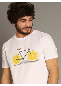 WOOOP Koszulka &quot;Zest&quot; w kolorze białym ze sklepu Limango Polska w kategorii T-shirty męskie - zdjęcie 187710821
